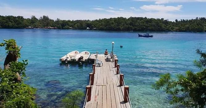 Olala Bungalows And Restaurant Sabang  Exterior photo